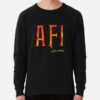 ssrcolightweight sweatshirtmensblack lightweight raglan sweatshirtfrontsquare productx1000 bgf8f8f8 2 - AFI Band Shop