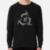 ssrcolightweight sweatshirtmensblack lightweight raglan sweatshirtfrontsquare productx1000 bgf8f8f8 4 - AFI Band Shop