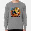 ssrcolightweight sweatshirtmensheather grey lightweight raglan sweatshirtfrontsquare productx1000 bgf8f8f8 - AFI Band Shop